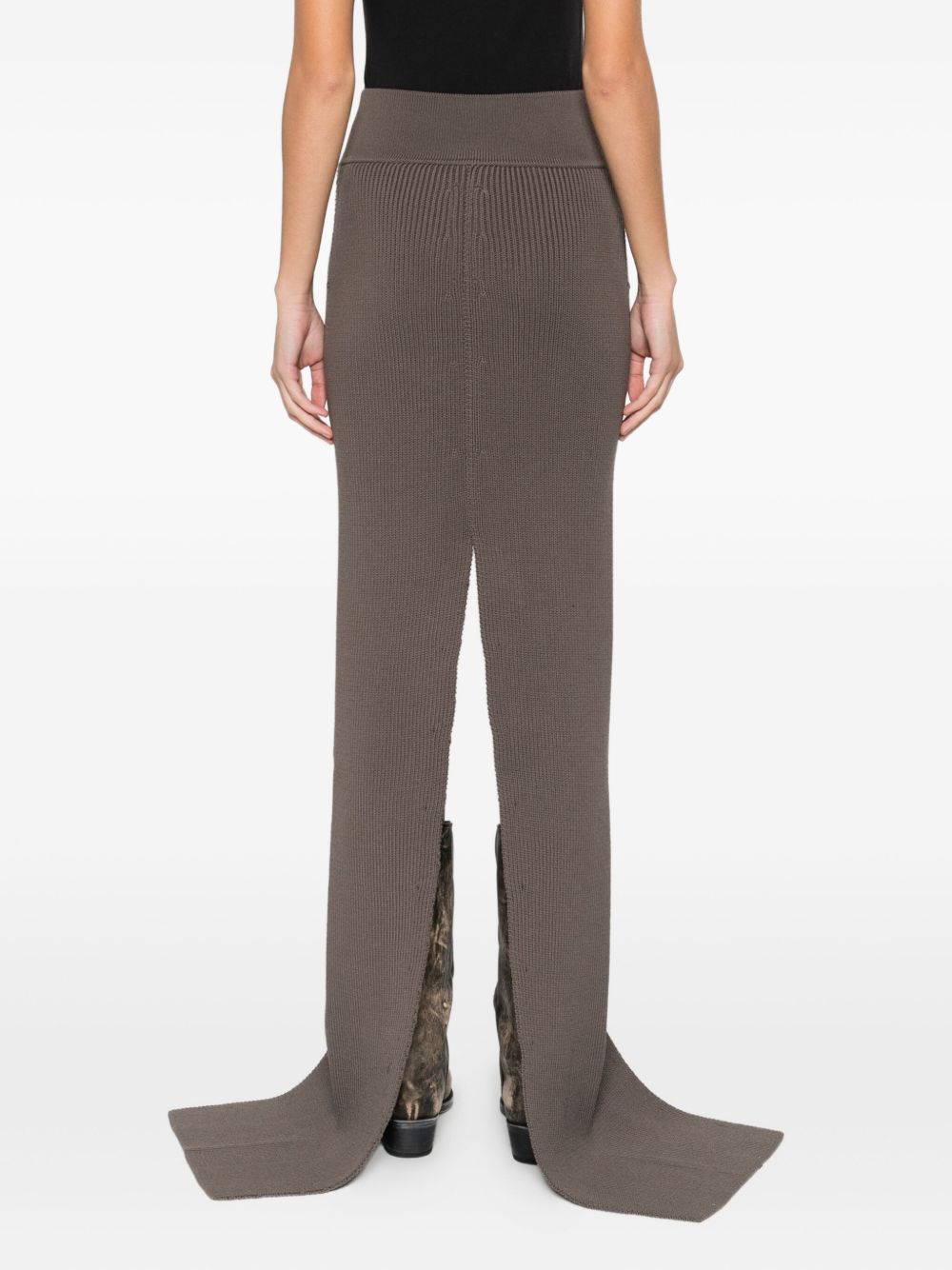 Rick Owens Women Wool Long Skirt RICK OWENS