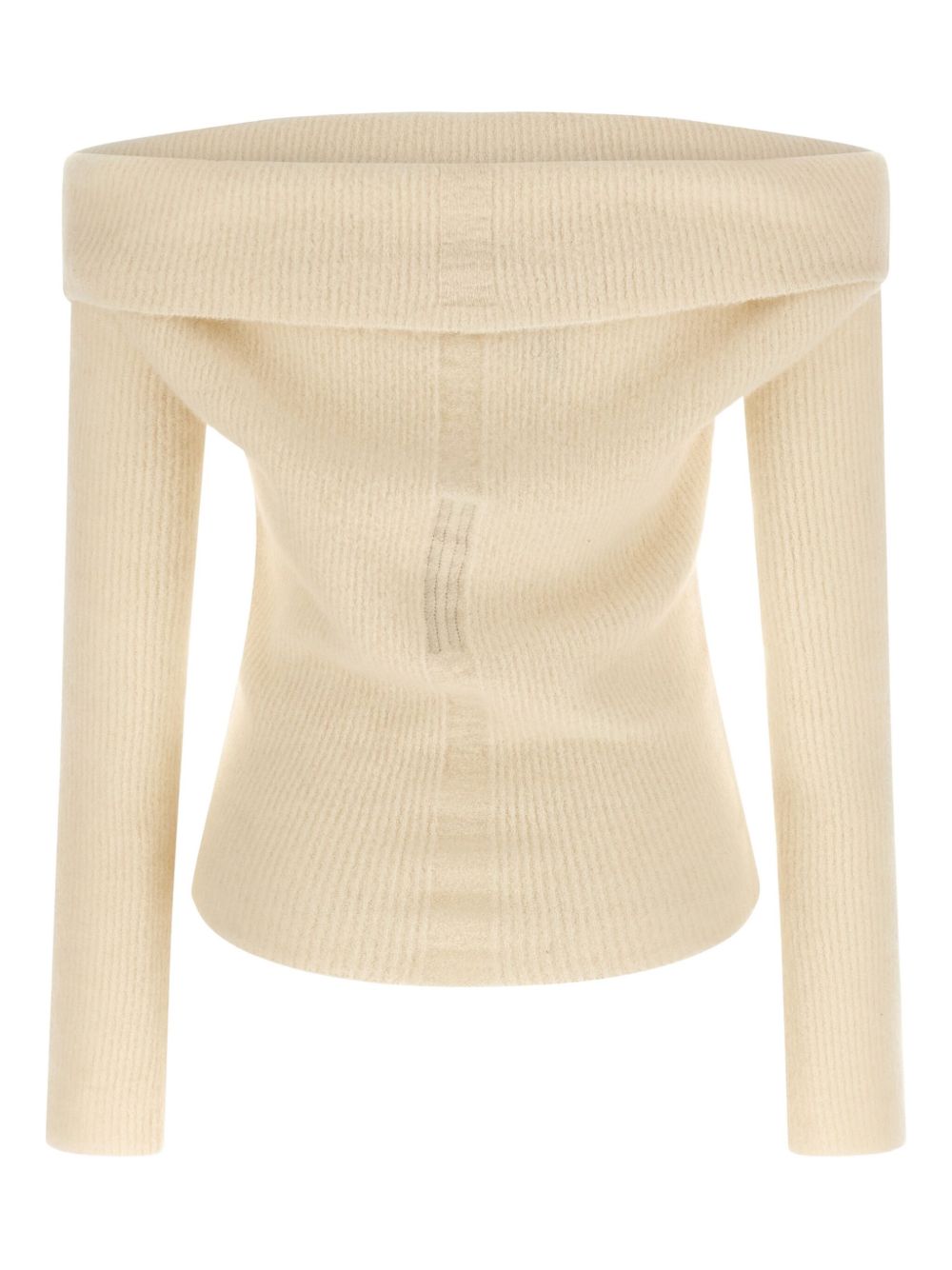 Rick Owens Women Wool Off-Shoulder Sweater RICK OWENS