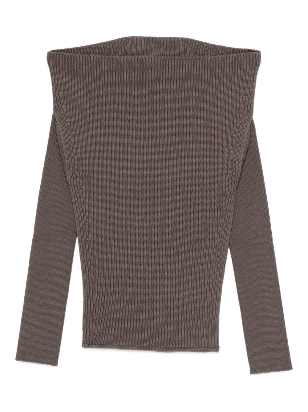 Rick Owens Women Wool Off-Shoulder Sweater RICK OWENS