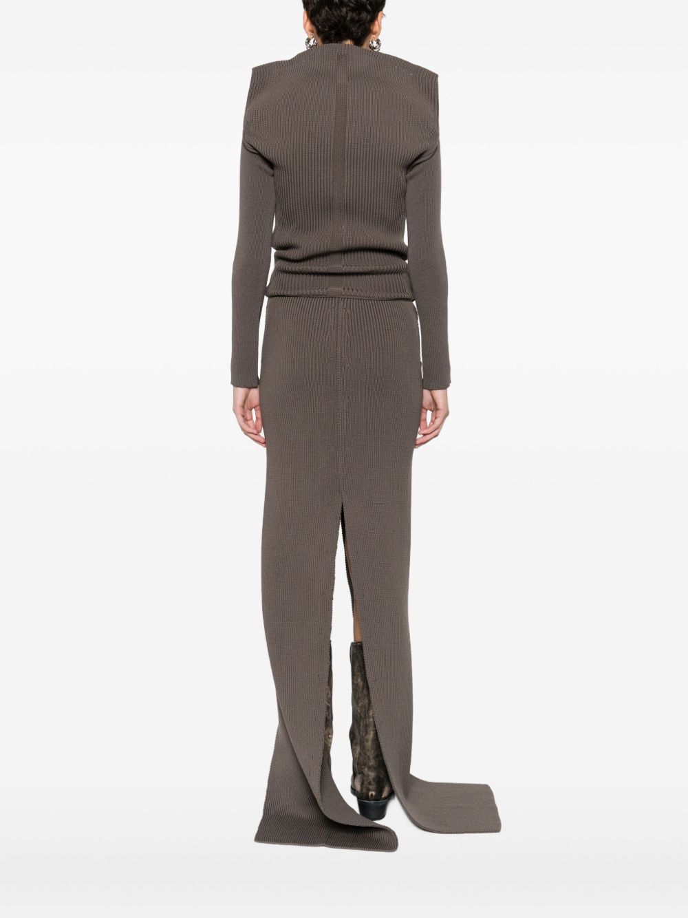 Rick Owens Women Wool Off-Shoulder Sweater RICK OWENS