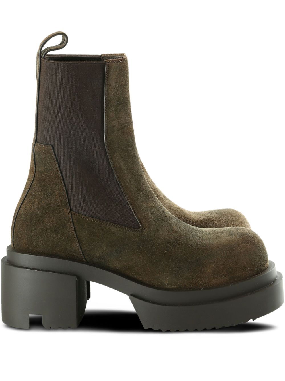 Rick Owens Women Suede Leather Boots
