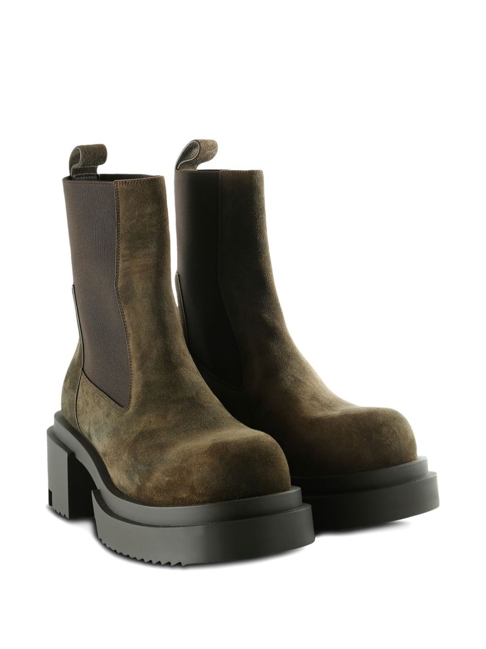 Rick Owens Women Suede Leather Boots