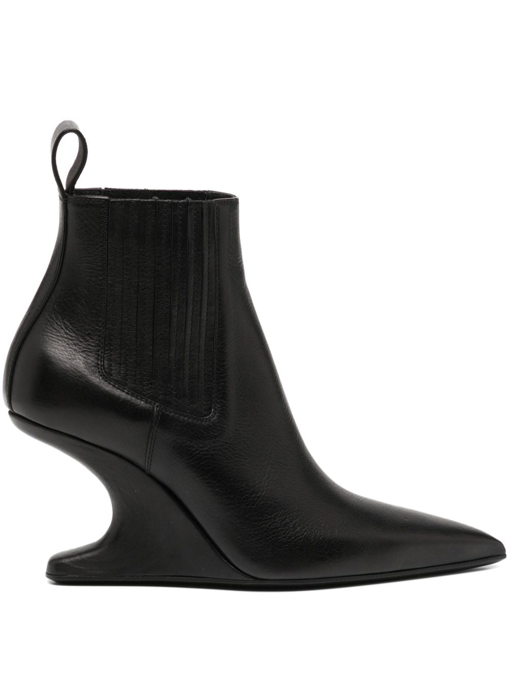 Rick Owens Women Leather Ankle Boots RICK OWENS