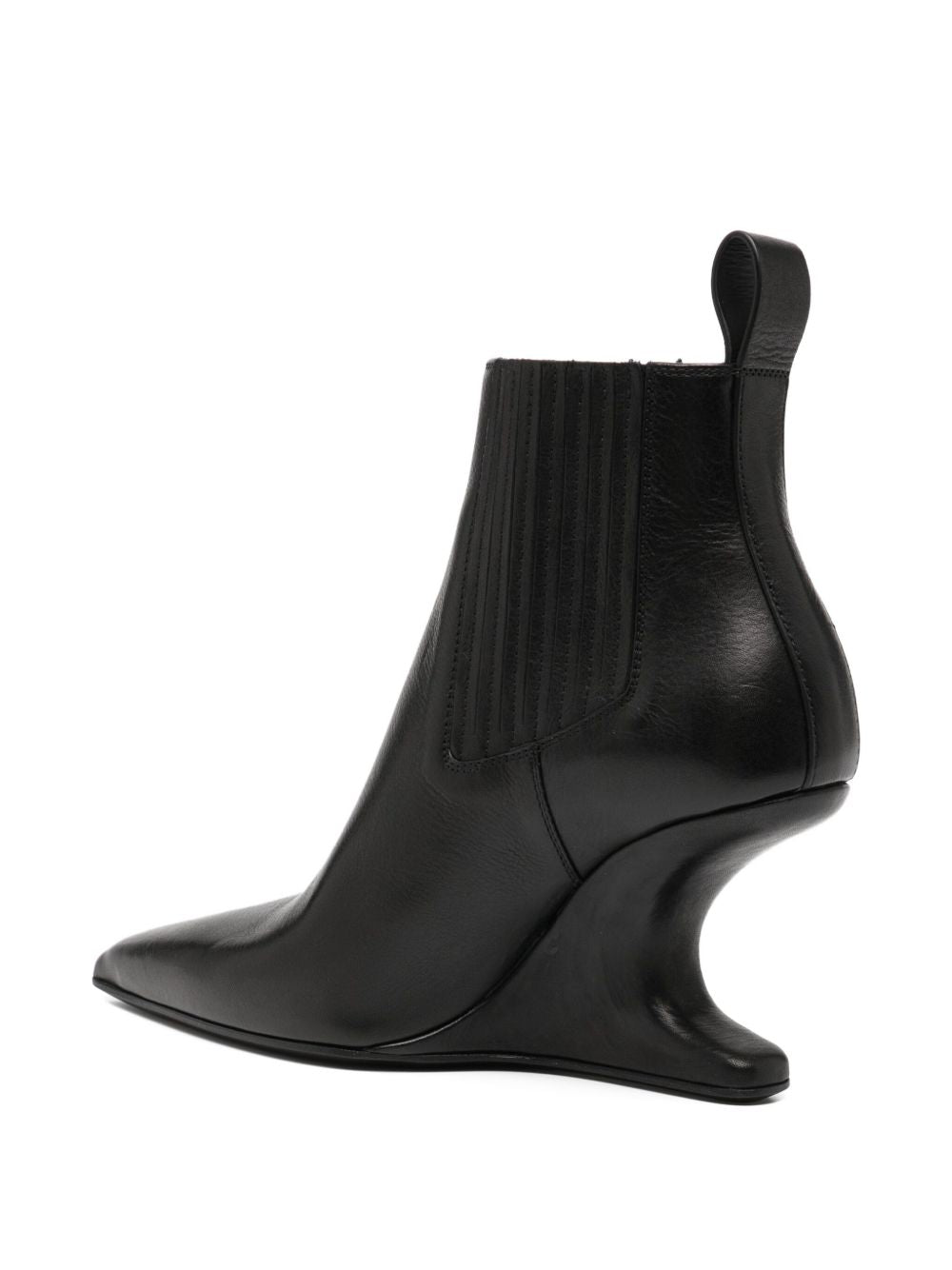 Rick Owens Women Leather Ankle Boots RICK OWENS