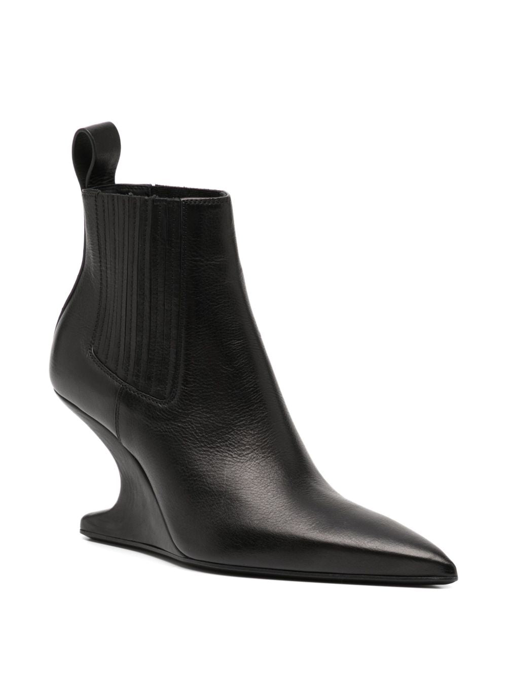 Rick Owens Women Leather Ankle Boots RICK OWENS