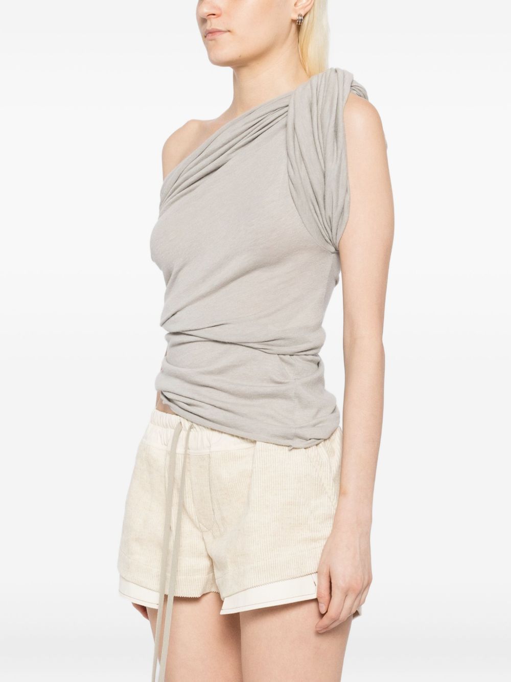 Rick Owens Women Twist Cotton Tank Top RICK OWENS