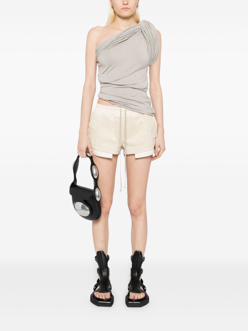 Rick Owens Women Twist Cotton Tank Top RICK OWENS