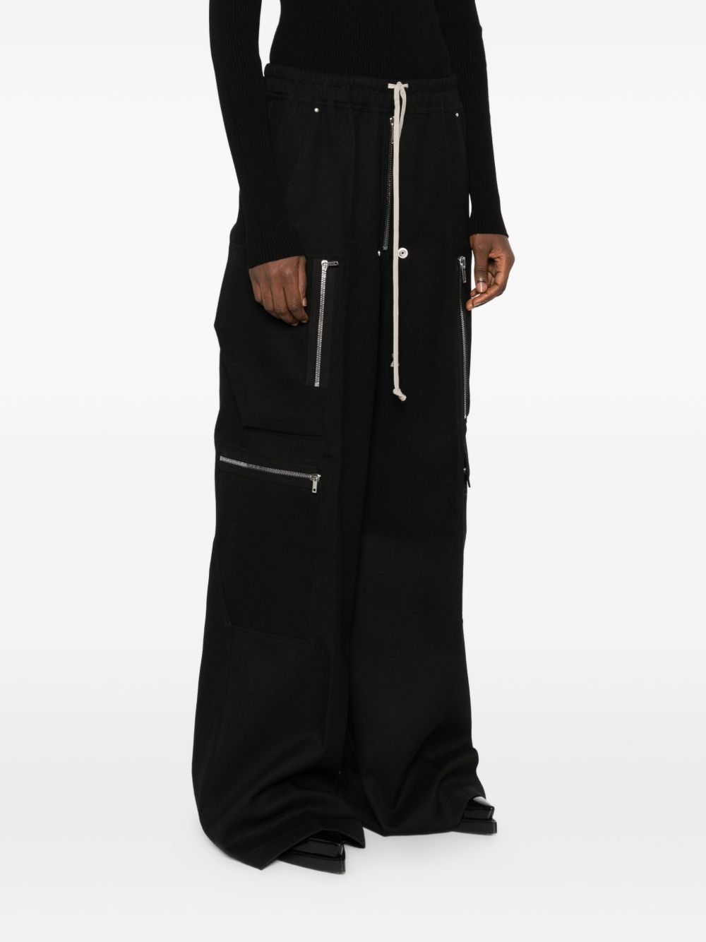 Rick Owens Women Wool Cargo Trousers RICK OWENS