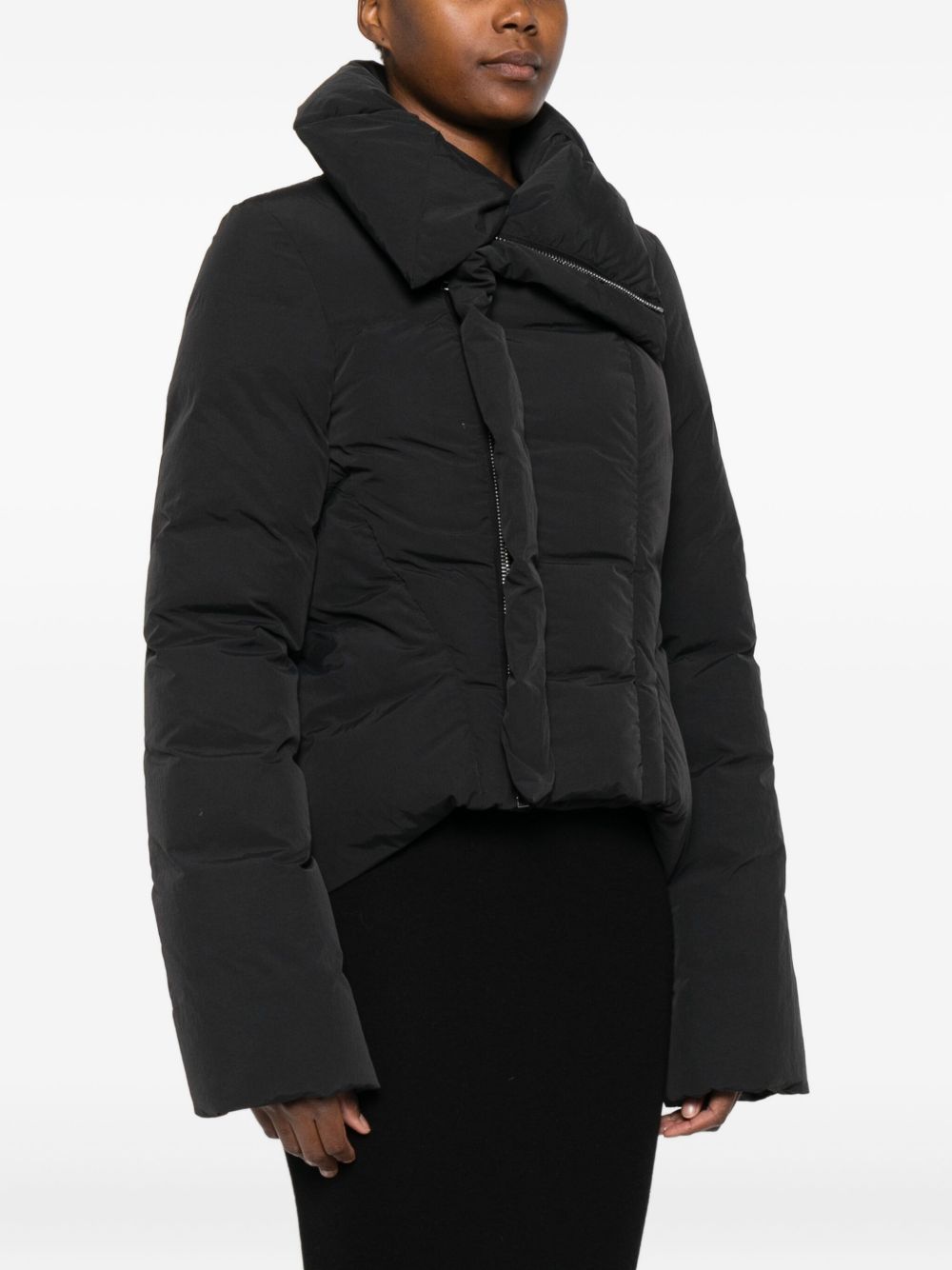 Rick Owens Women Asymmetric Down Jacket RICK OWENS