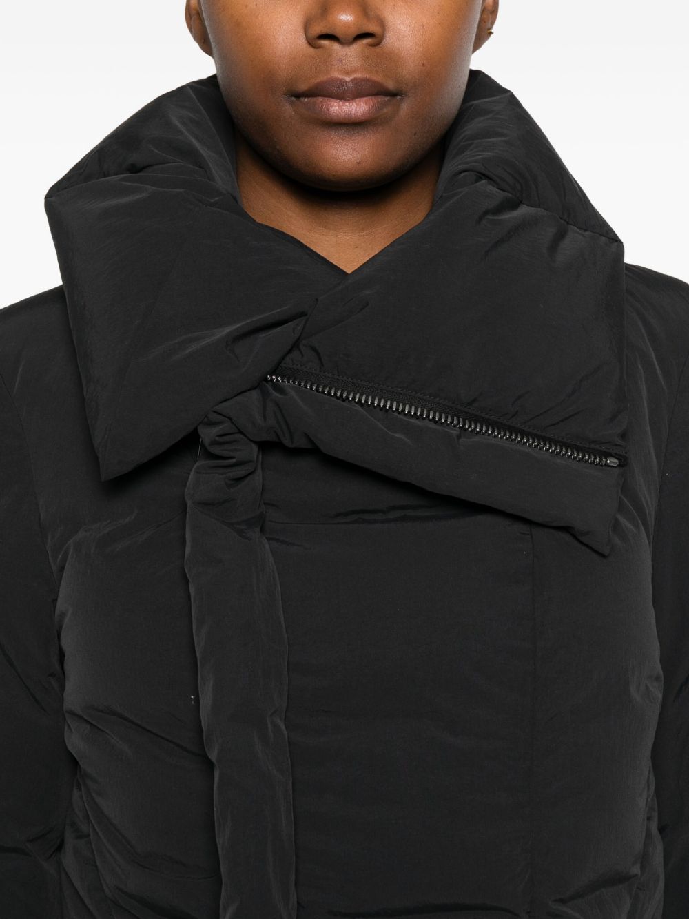 Rick Owens Women Asymmetric Down Jacket RICK OWENS
