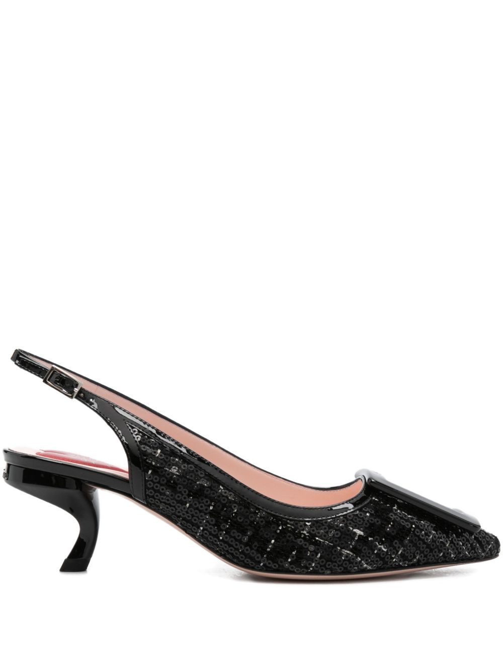 Roger Vivier Women Tweed Slingback Pumps ROGER VIVIER
