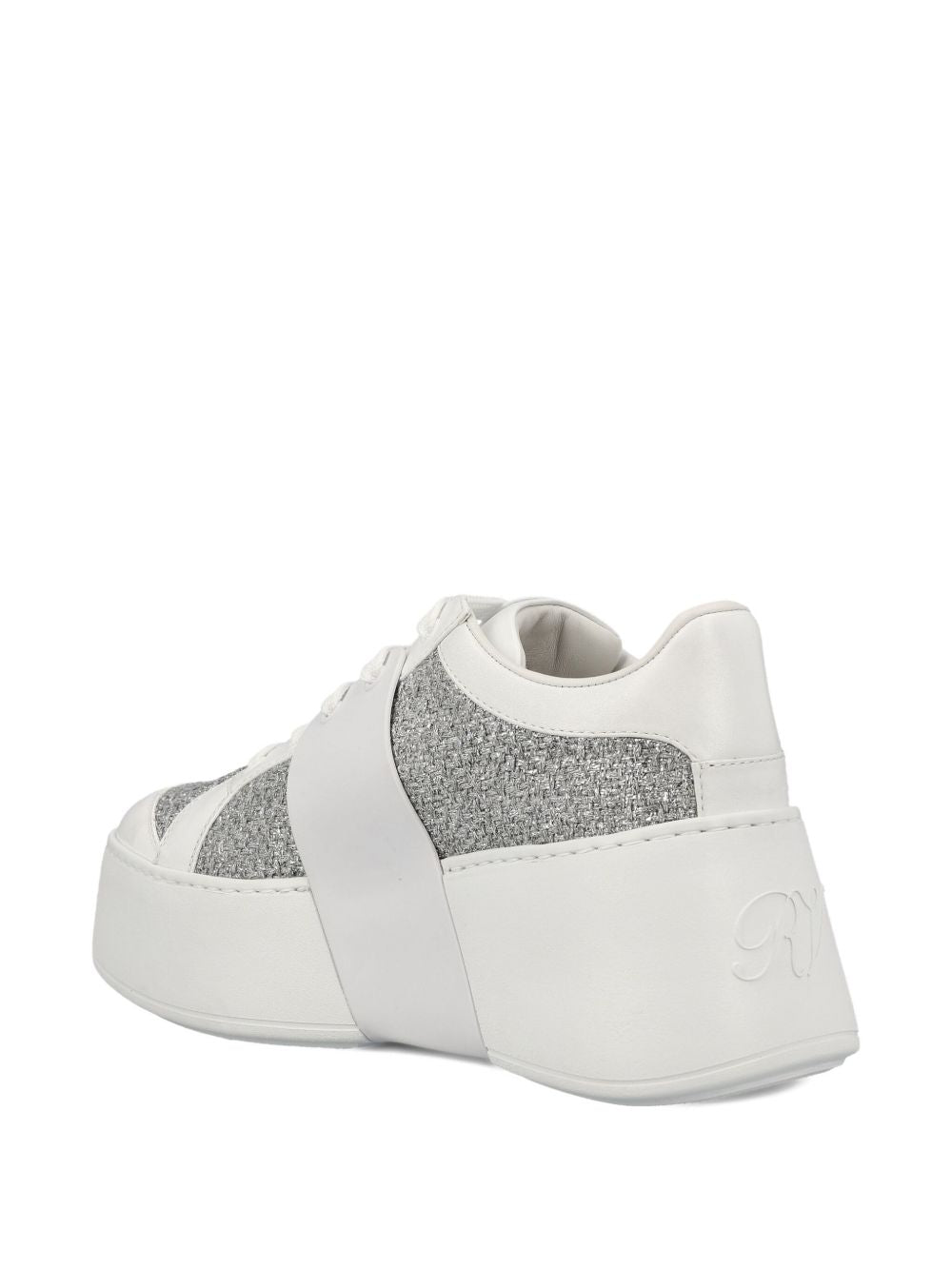 Roger Vivier Women Viv Skate High Strass Sneakers ROGER VIVIER