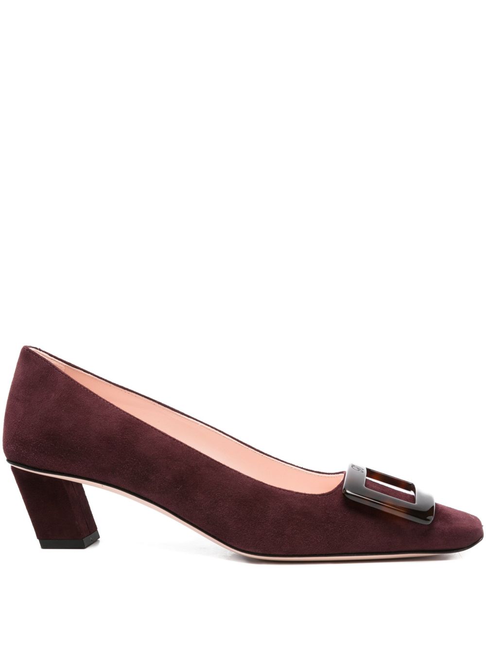 Roger Vivier Women Belle Vivier Turtle Leather Pumps ROGER VIVIER