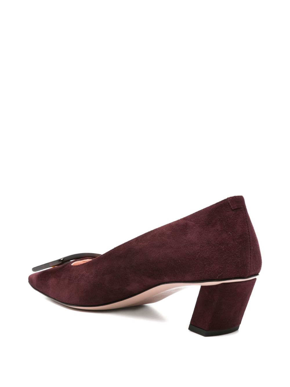 Roger Vivier Women Belle Vivier Turtle Leather Pumps ROGER VIVIER