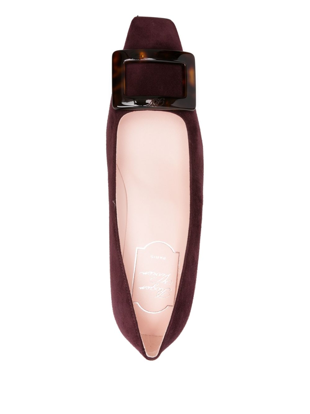 Roger Vivier Women Belle Vivier Turtle Leather Pumps ROGER VIVIER