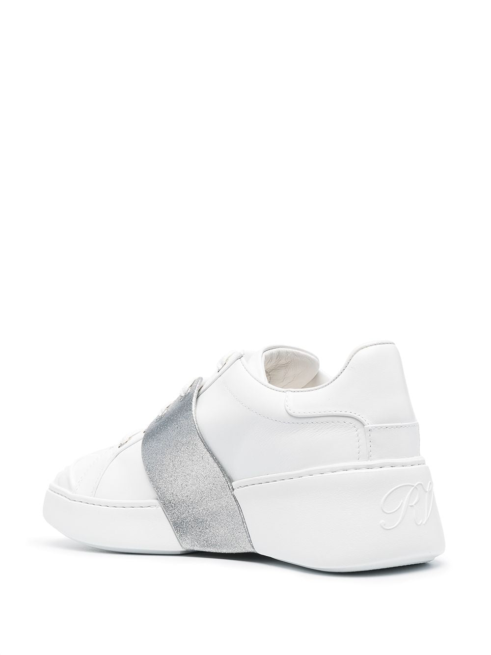 Roger Vivier Women Viv Skate Glitter Sneakers ROGER VIVIER