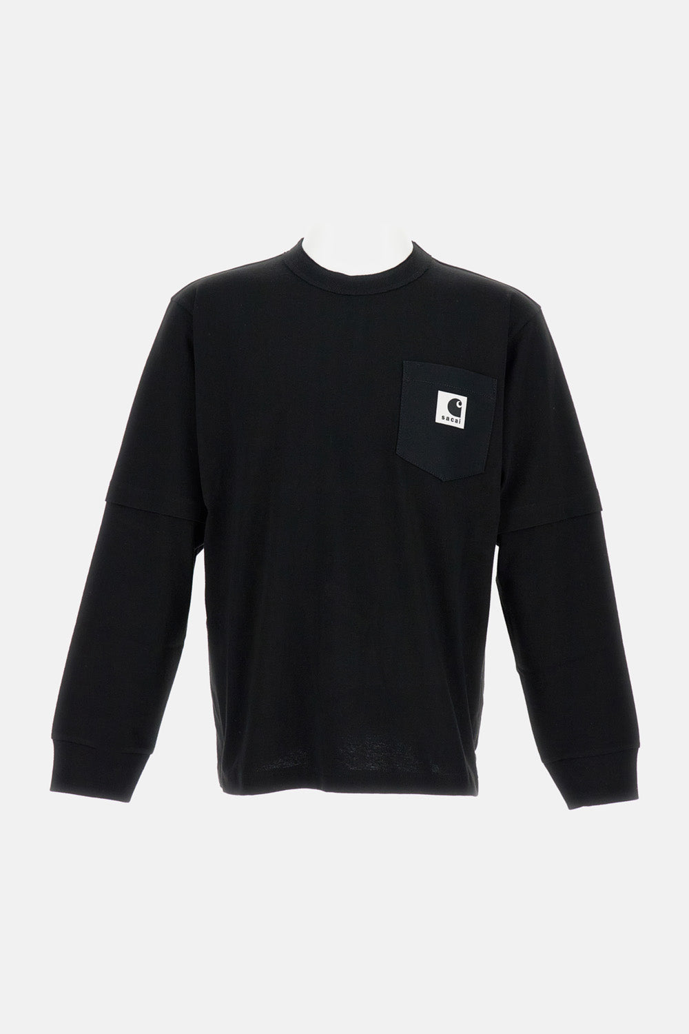 Sacai Men Long Sleeved T-Shirt Carhartt X Sacai Wip SACAI