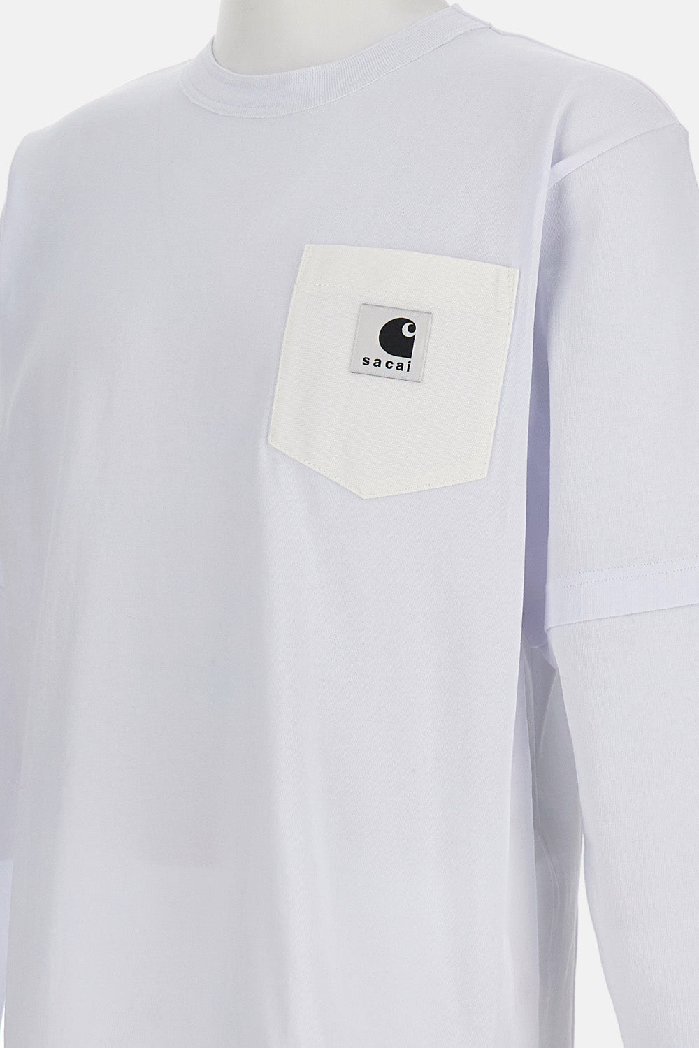 Sacai Men Long Sleeved T-Shirt Sacai X Carhartt Wip SACAI