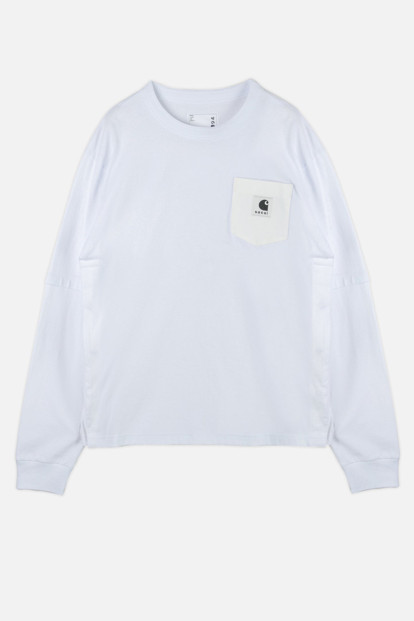 Sacai Men Long Sleeved T-Shirt Sacai X Carhartt Wip SACAI