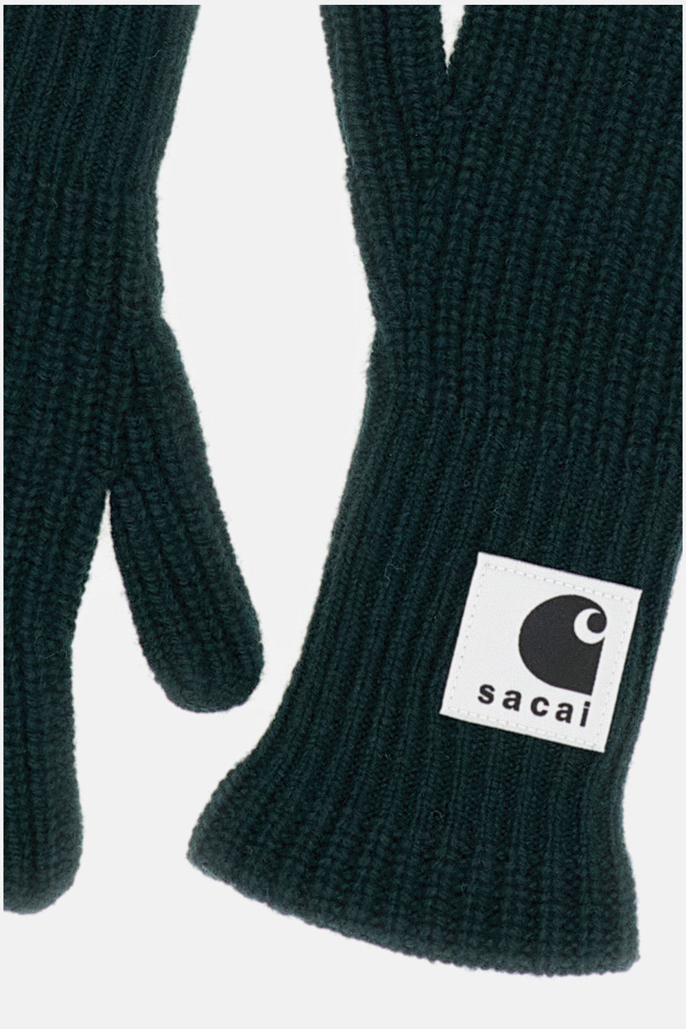 Sacai Men Sacai X Carhartt Wip Wool-Blend Knit Gloves SACAI
