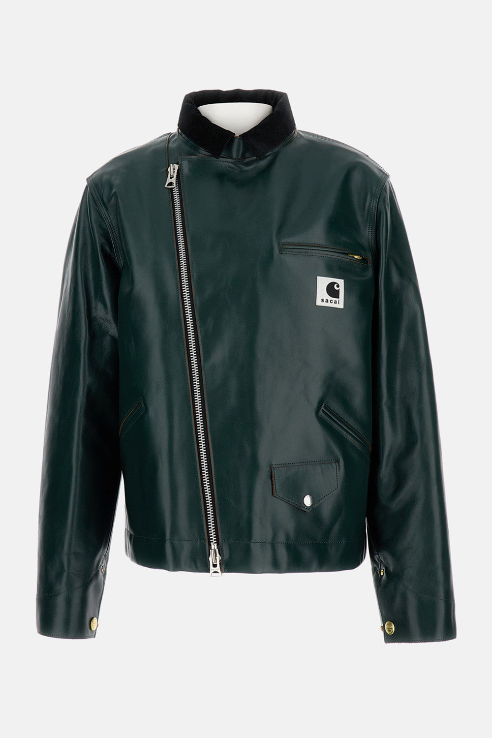 Sacai Women Sacai X Carhartt Wip Leather Jacket SACAI