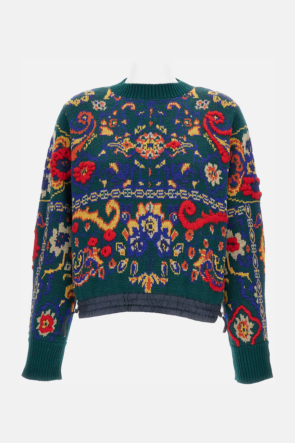 Sacai Women Jacquard Floral Pullover SACAI