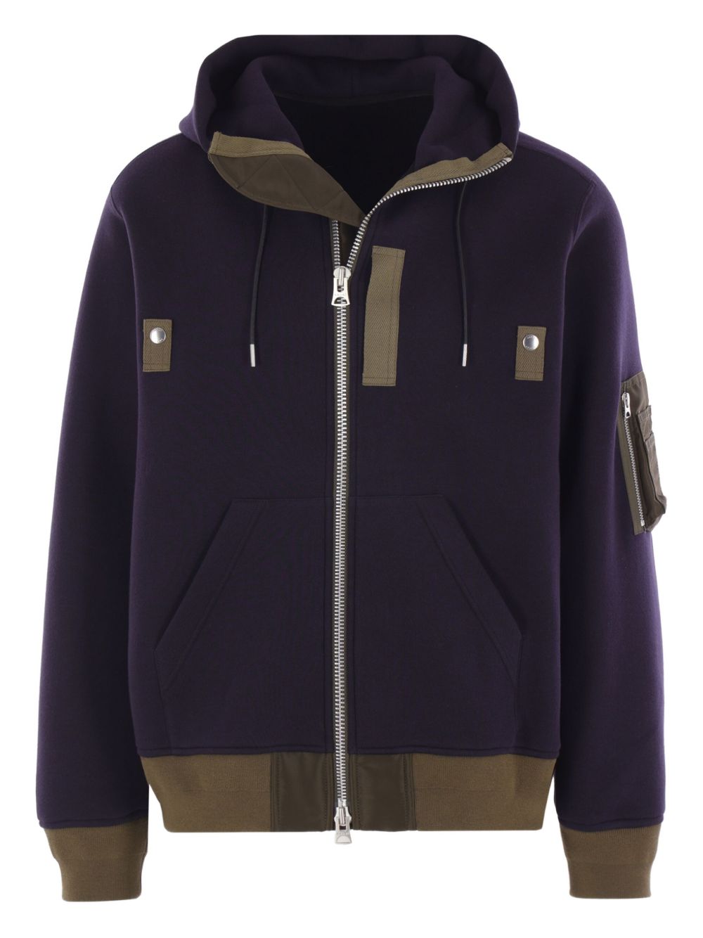 Sacai Men Cotton Hoodie SACAI