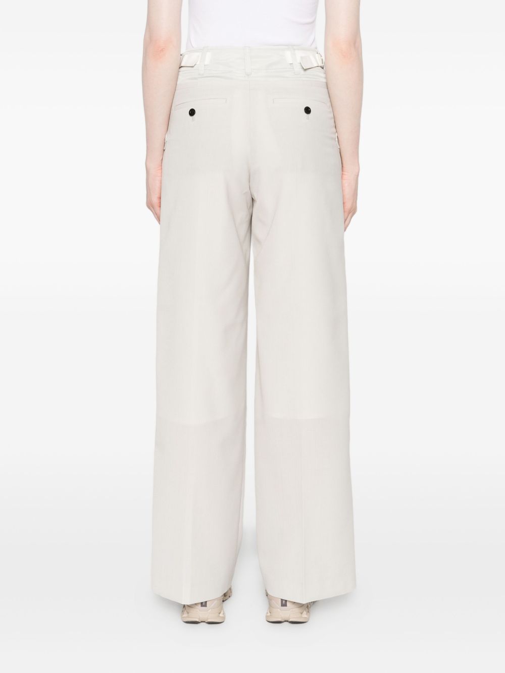 Sacai Women Nylon Trousers