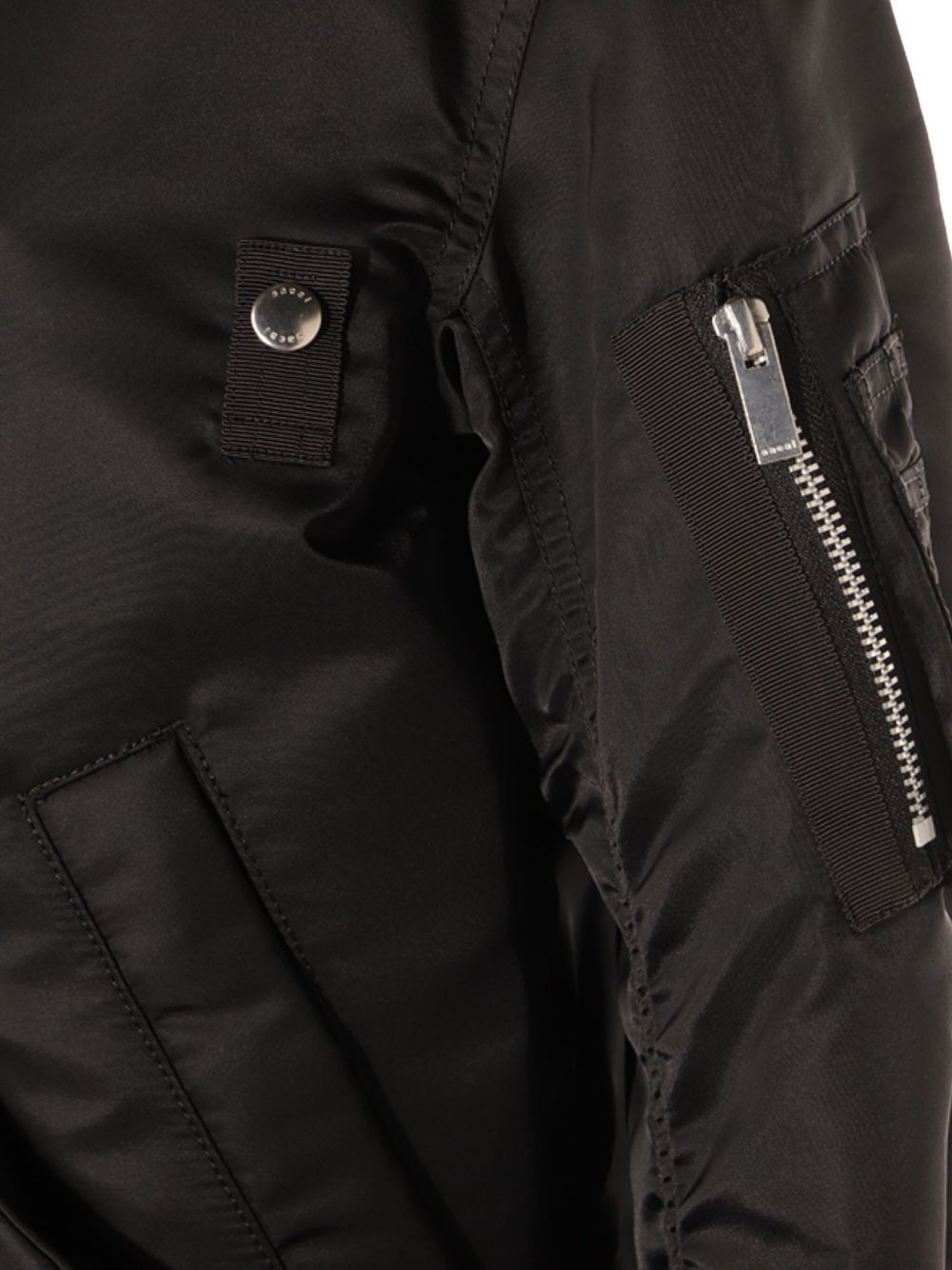 Sacai Women Nylon Bomber Jacket SACAI