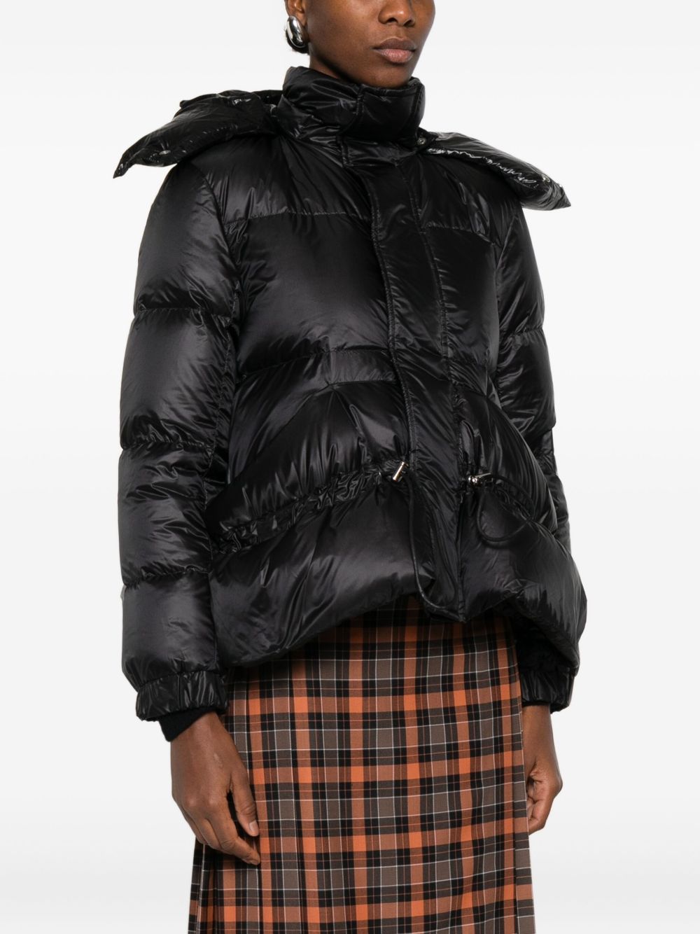 Sacai Women Nylon Puffer Down Jacket SACAI
