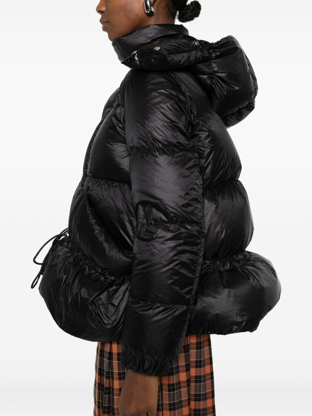 Sacai Women Nylon Puffer Down Jacket SACAI