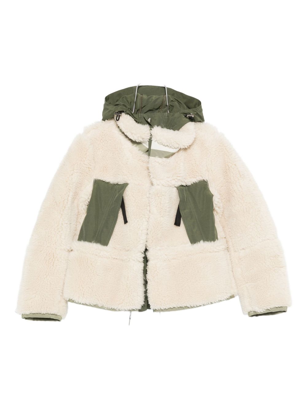 Sacai Women Shearling Blouson Jacket SACAI