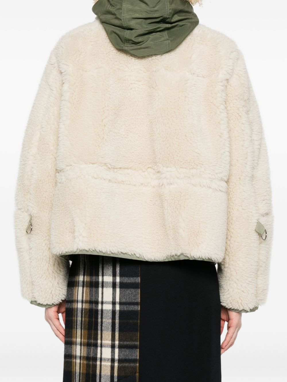 Sacai Women Shearling Blouson Jacket SACAI
