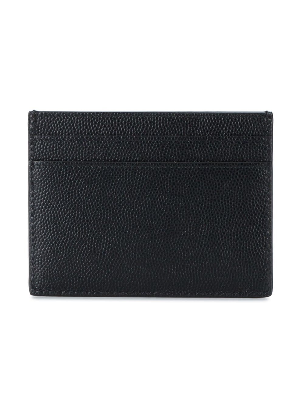 Saint Laurent Men Saint Laurent Paris Leather Card Case SAINT LAURENT