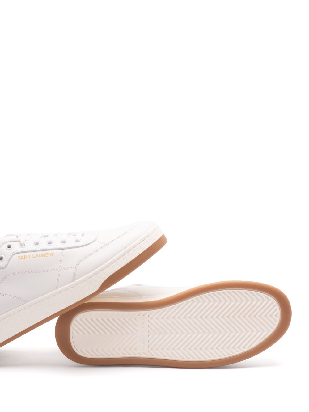 Saint Laurent Men Sl/61 Leather Sneakers SAINT LAURENT