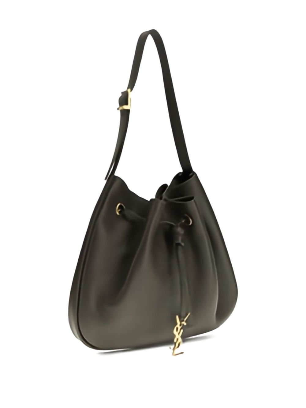 Saint Laurent Women Paris Vii Small Leather Hobo Bag SAINT LAURENT