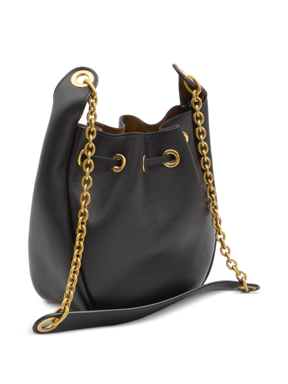 Saint Laurent Women Supple Leather Bucket Bag SAINT LAURENT