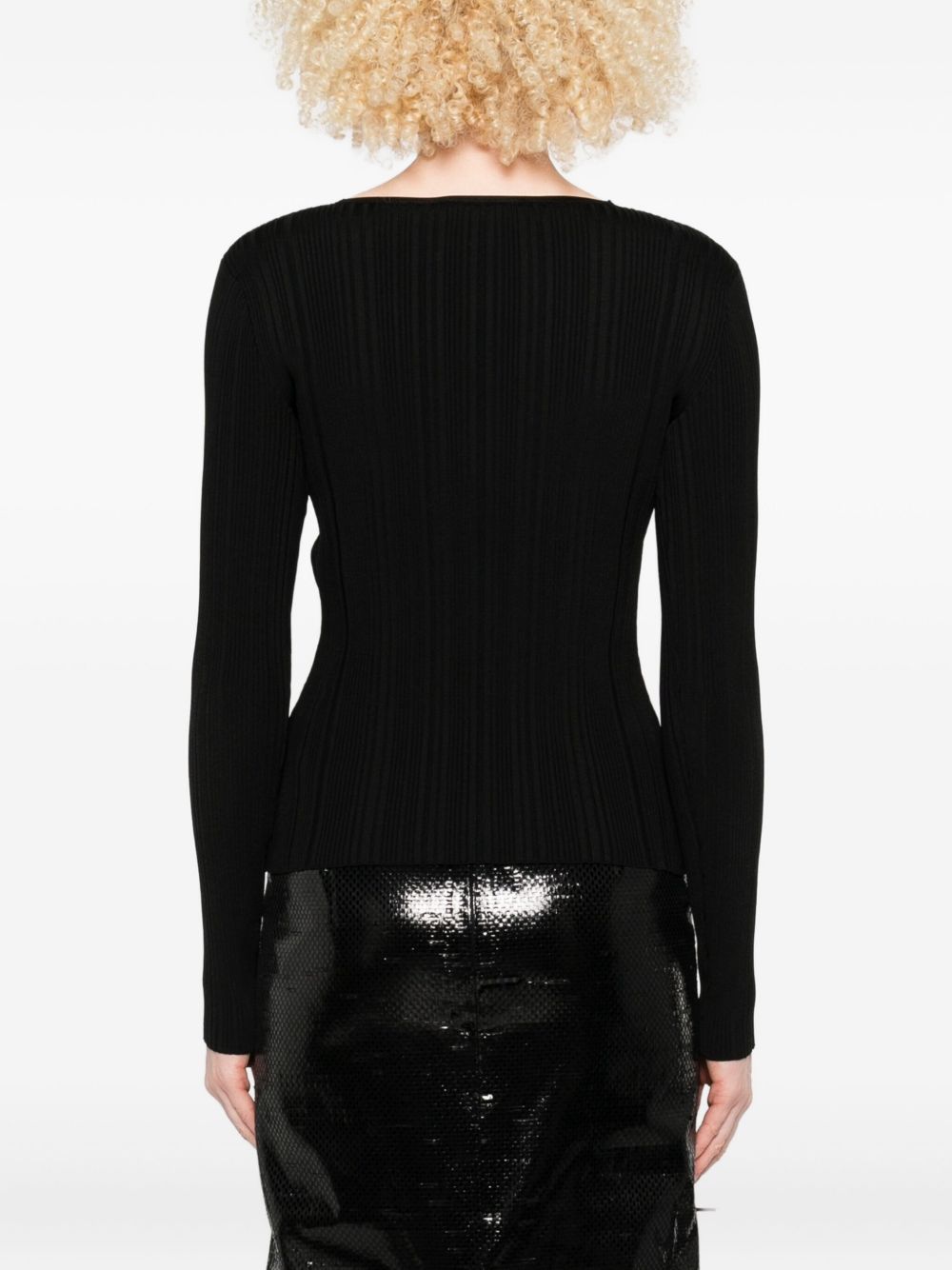 Self Portrait Women V-Necked Sweater