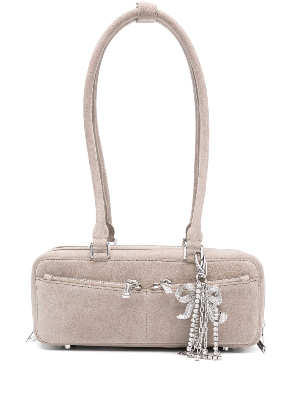 Self Portrait Women Suede Leather Shoulder Bag SELF-PORTRAIT