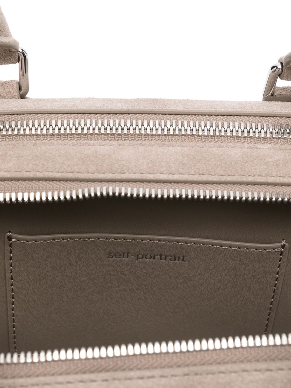 Self Portrait Women Suede Leather Shoulder Bag SELF-PORTRAIT