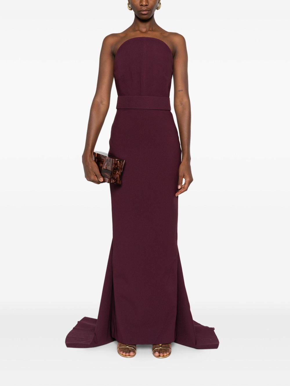 Solace London Women Citra Long Dress