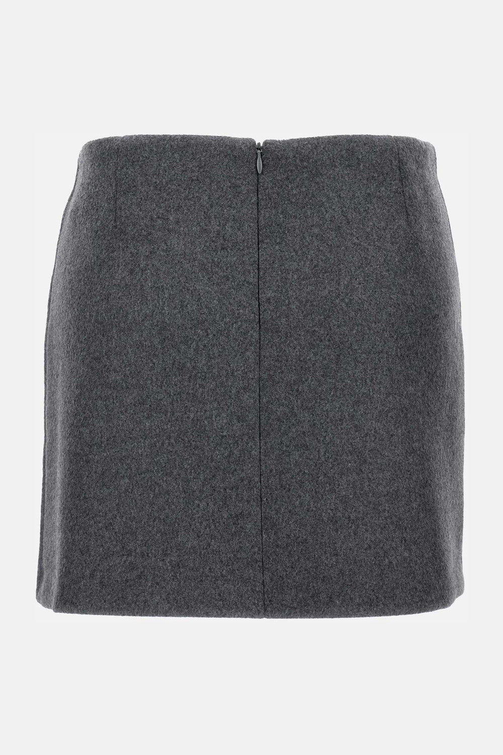 Sportmax Women Low-Rise Wool Mini Skirt SPORTMAX