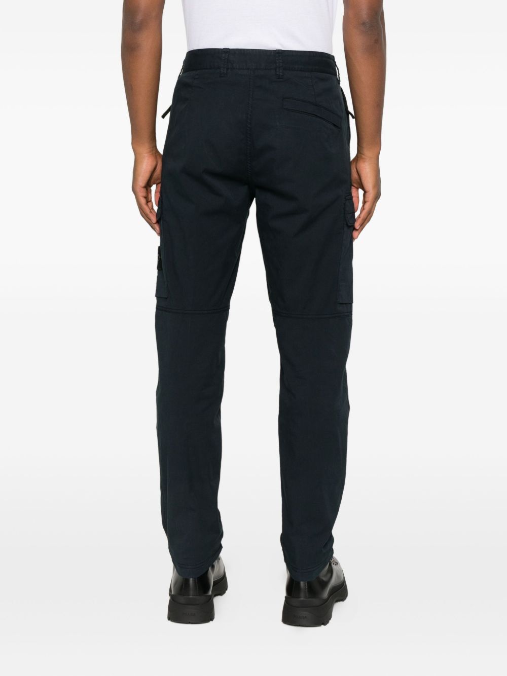 Stone Island Men Cotton Cargo Trousers STONE ISLAND