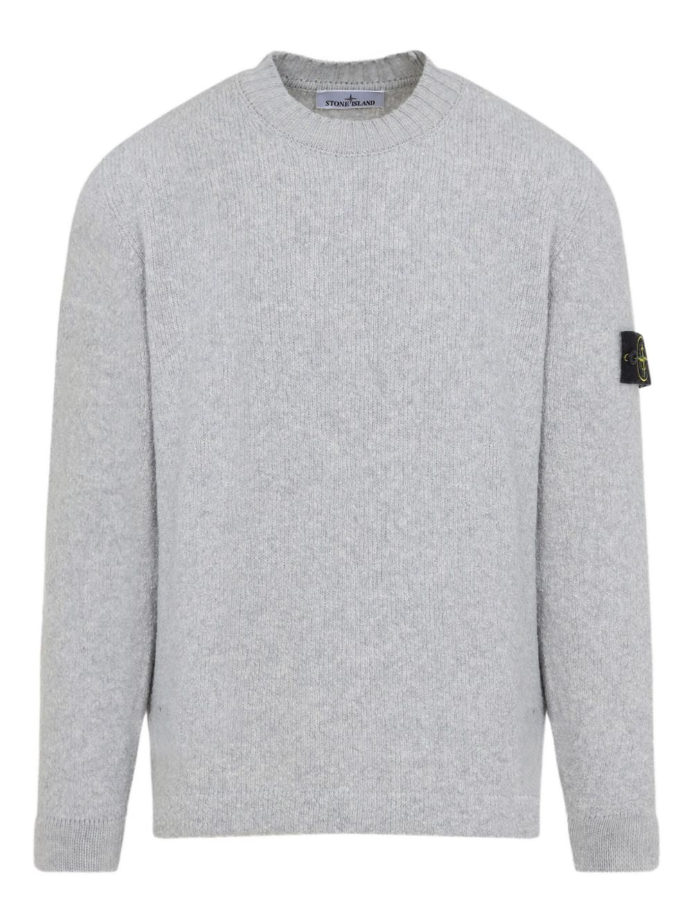 Stone Island Men Wool Blend Crewneck Sweater