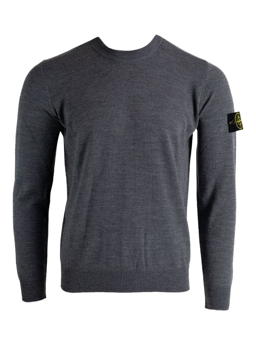 Stone Island Men Wool Crewneck Sweater STONE ISLAND
