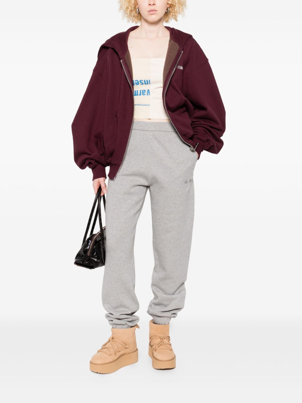 The Attico Women Cotton Sweatpants THE ATTICO