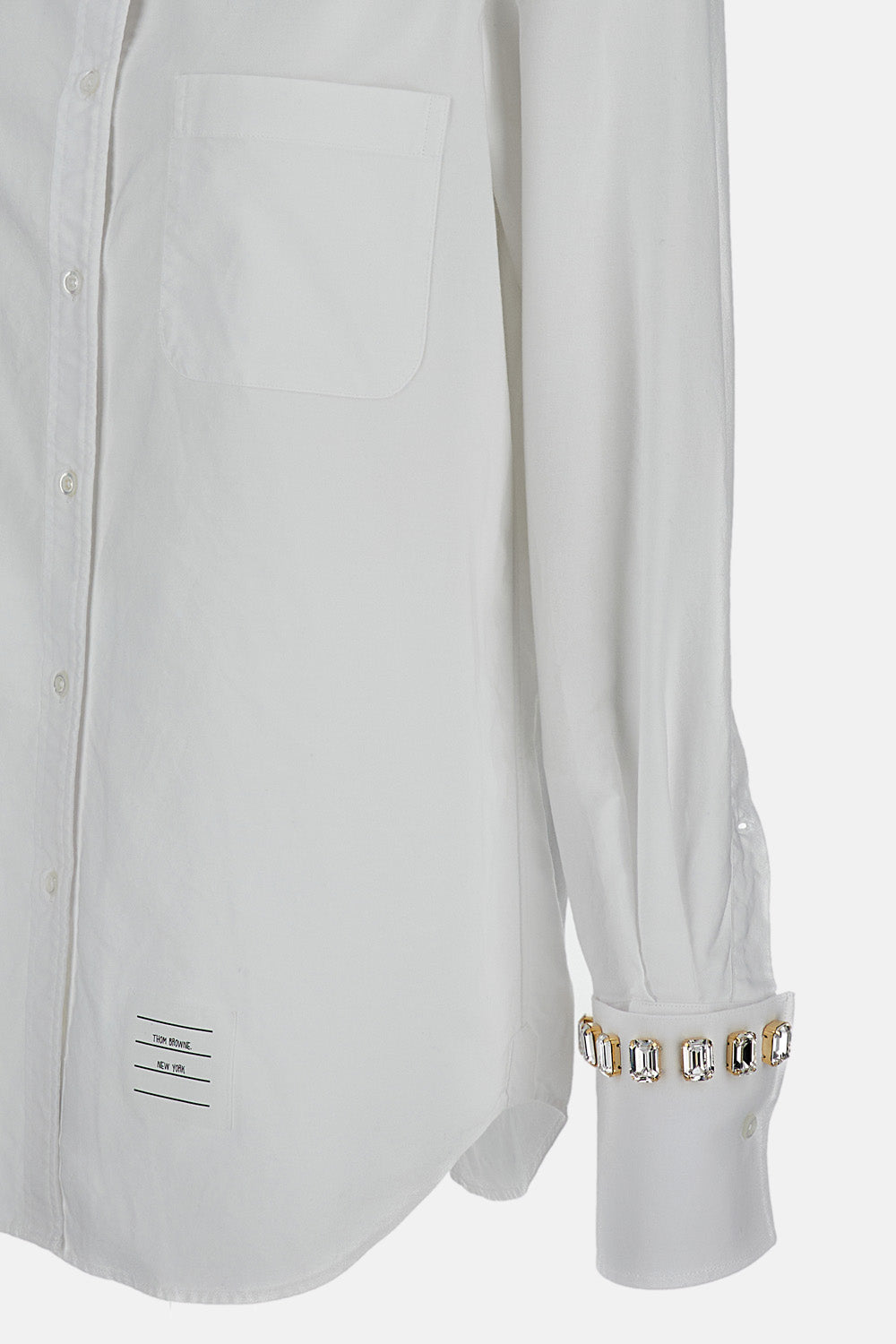 Thom Browne Women Swarovski Shirt THOM BROWNE