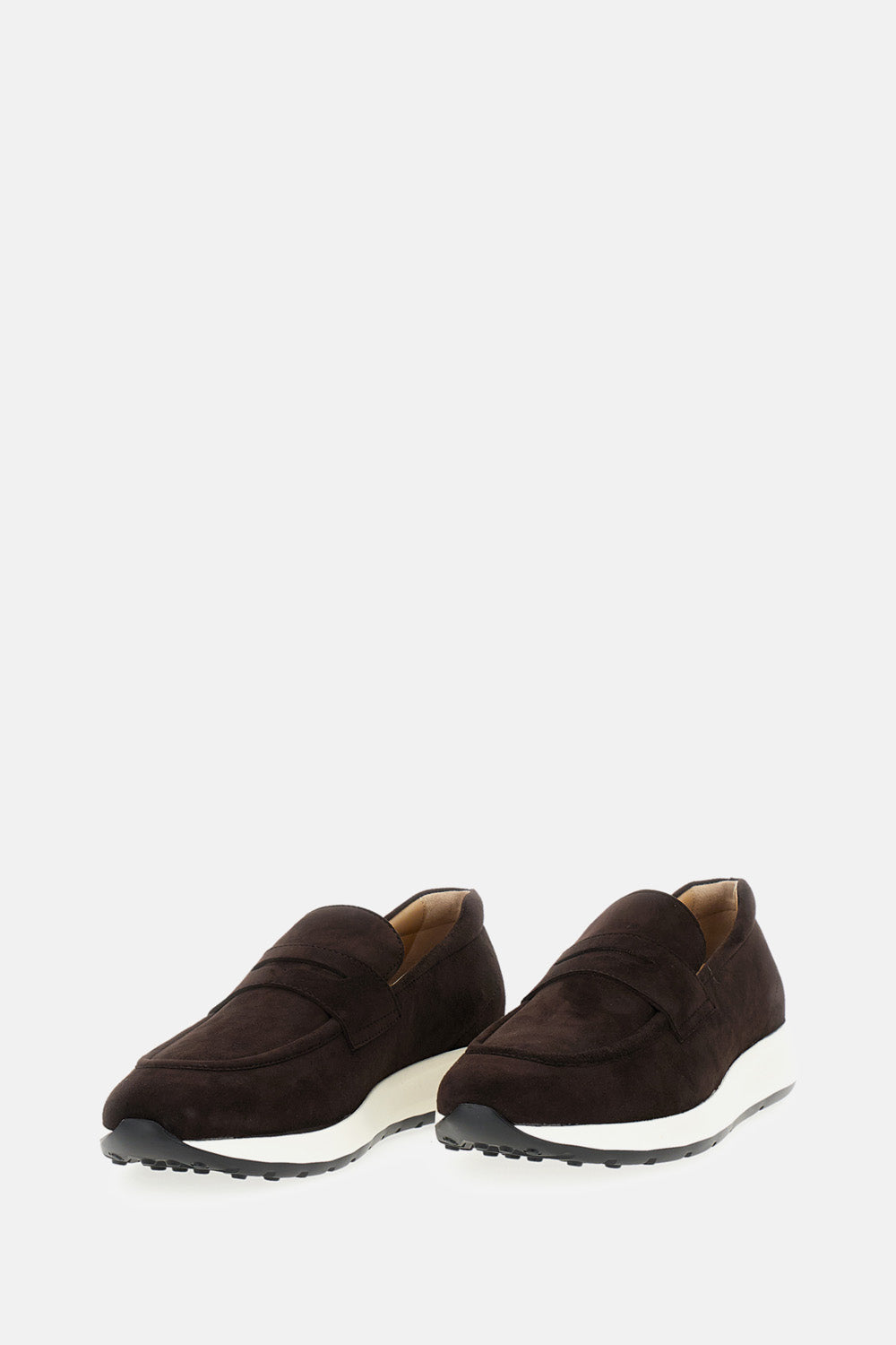 Tod's Men Red Hot Pashmy Suede Loafer-Sneakers TOD'S