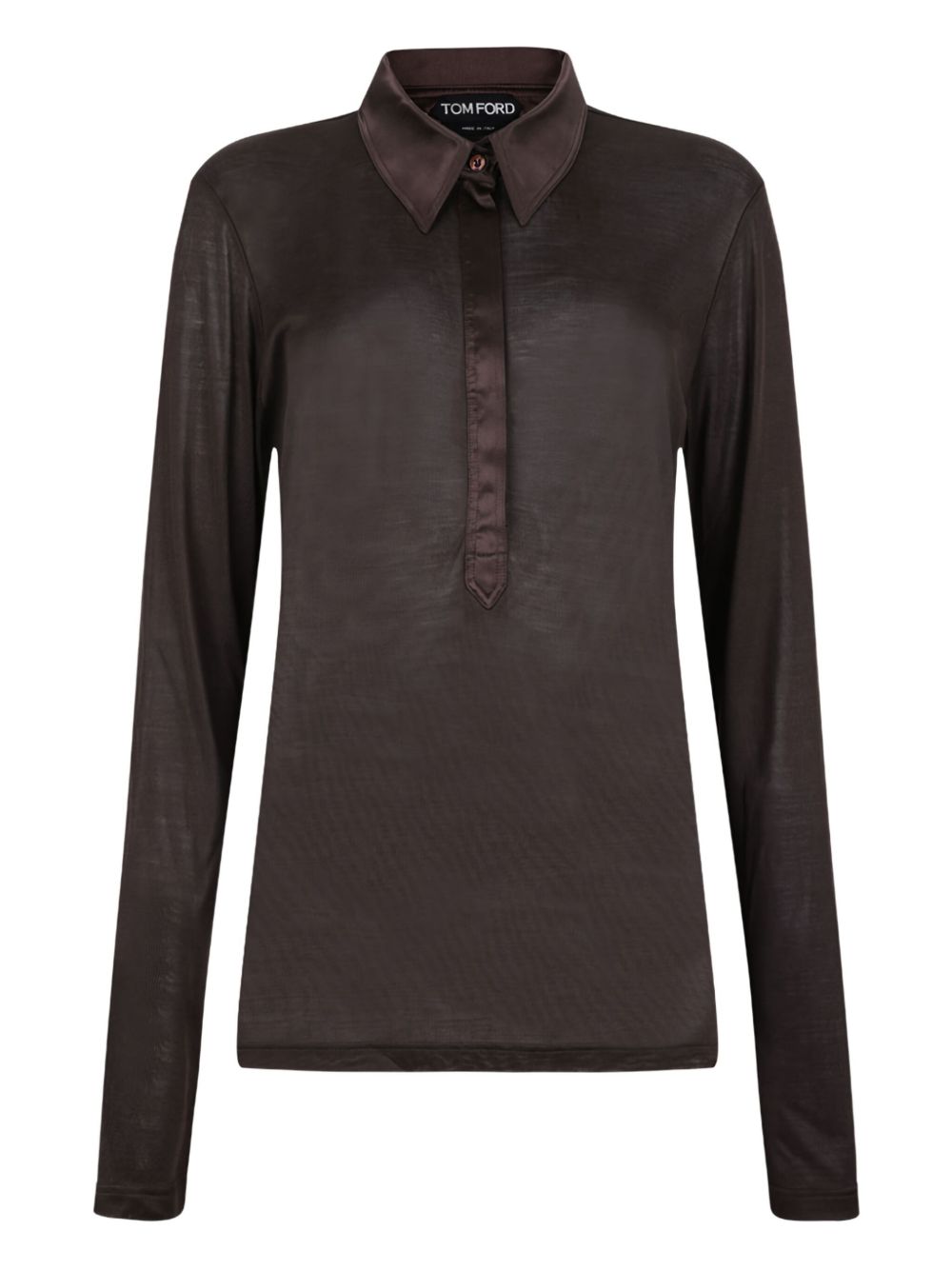 Tom Ford Women Silk Polo Shirt TOM FORD