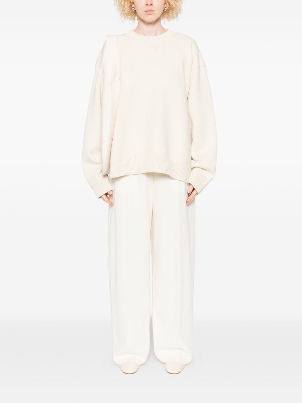 Toteme Women Wool Blend Fluid Trousers TOTEME